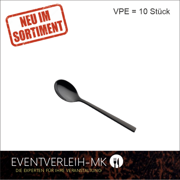 Kaffeelöffel 18/10 - Vintage/Schwarz